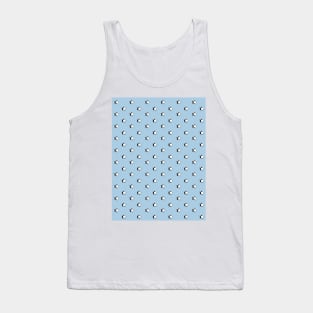 Light Blue Retro Aesthetic stars/ VSCO stars Tank Top